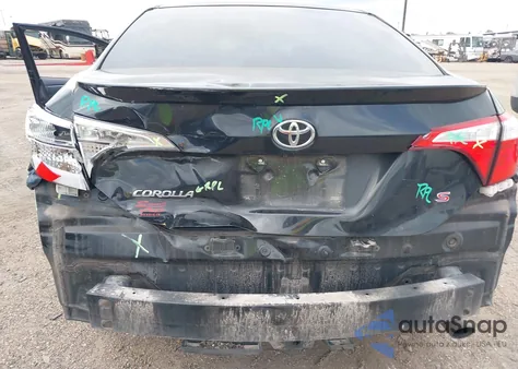 2016 Toyota Corolla S Plus из США, поврежденный, VIN 5YFBURHE2GP510870